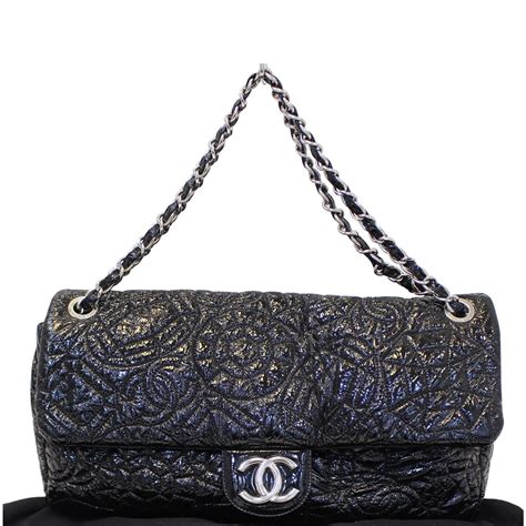 chanel quilted single flap bag